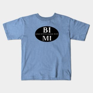 BI, MI Beaver Island lighthouse, Michigan - Beaver Island archipelago in Lake Michigan - America's Emerald Isle Kids T-Shirt